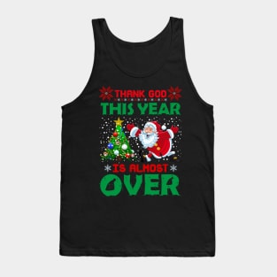 Thank God Merry Christmas Tank Top